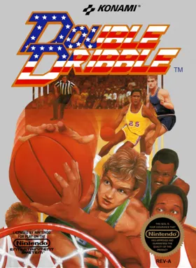 Double Dribble (USA) (Rev 1) box cover front